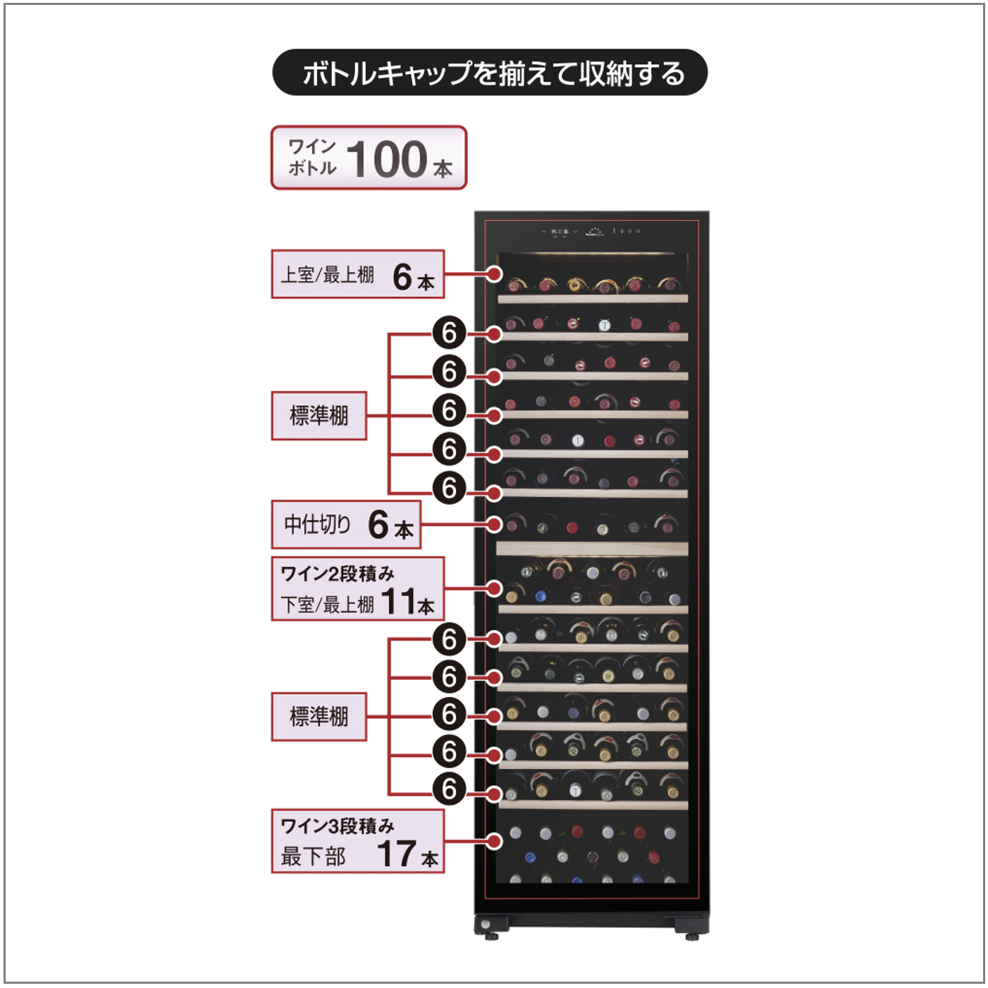 vinconnect / フォルスター「カジュアルプラス」FJC-366GD-BK（右開き）☆